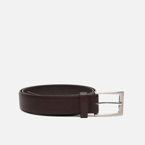 Octavio ceinture unie avec boucle carrée - MISAKO - Modalova