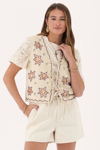 Gilet avec nœuds et perles fantaisie | - My jewellery - Modalova