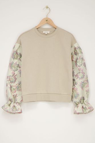 Pull avec manches en jacquard | - My jewellery - Modalova