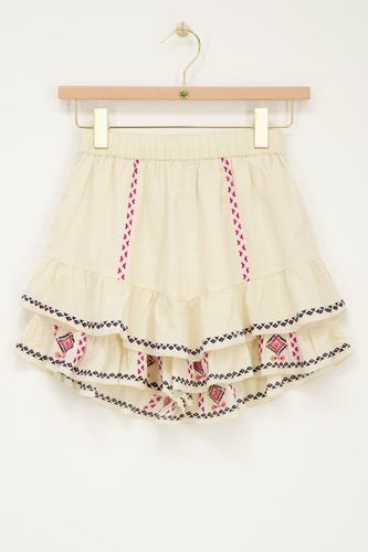 Jupe-short avec détails brodés | - My jewellery - Modalova