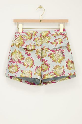 Short en jacquard bleu | - My jewellery - Modalova