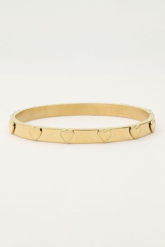 Bracelet jonc Bold avec des cœurs | - My jewellery - Modalova