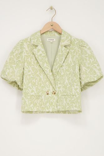 Blazer court en jacquard | - My jewellery - Modalova