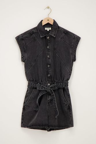 Combinaison en denim avec ceinture | - My jewellery - Modalova