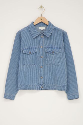 Veste en denim bouclé | - My jewellery - Modalova