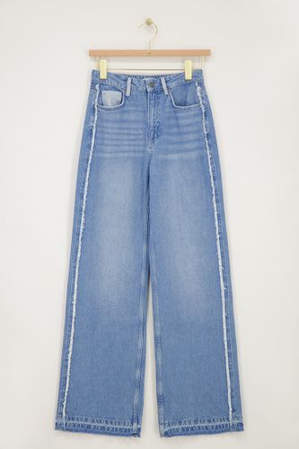 Jean large avec poche contrastée | - My jewellery - Modalova