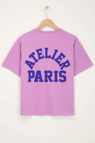 T-shirt lilas 'Atelier paris' | - My jewellery - Modalova
