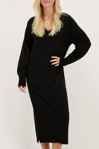 Robe longue avec col en V | - My jewellery - Modalova