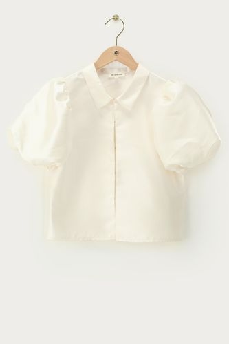 Top manches bouffantes satiné | - My jewellery - Modalova