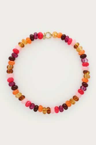 Chaîne multicolore avec perles fantaisie donut | - My jewellery - Modalova