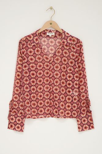 Top multicolore tie dye avec fleurs | - My jewellery - Modalova