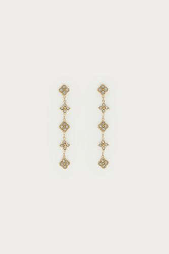 Magical boucles d'oreilles soleil et trèfle à strass | - My jewellery - Modalova
