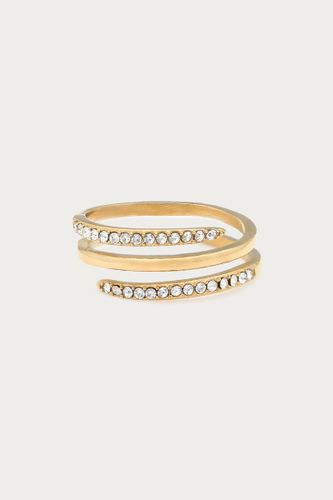 Magical bague spirale à strass | - My jewellery - Modalova