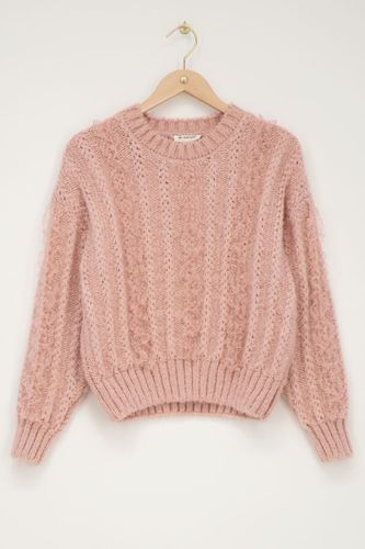 Pull en maille avec dentelle | - My jewellery - Modalova