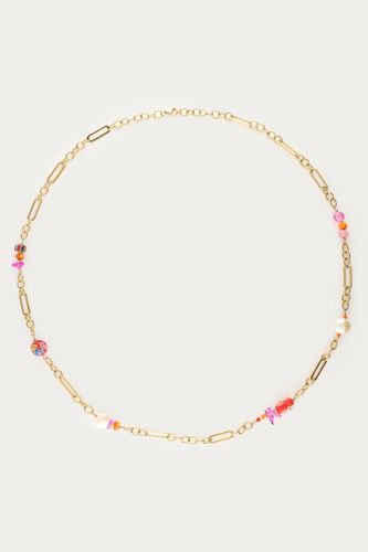 Sautoir avec perles multicolores et perles d'eau douce | - My jewellery - Modalova