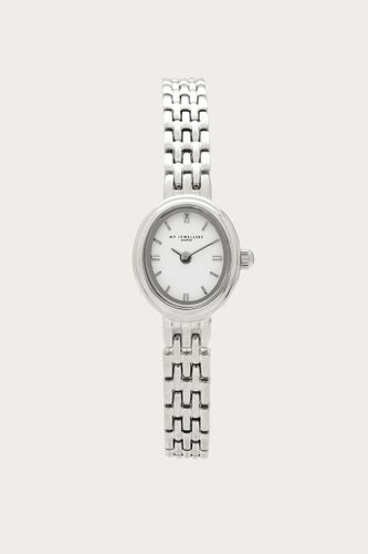 Montre ovale avec mini maillons de chaîne | - My jewellery - Modalova