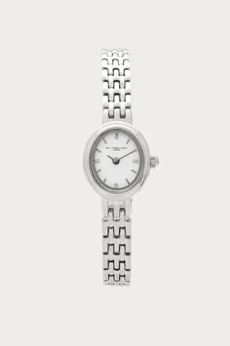 Montre ovale avec mini maillons de chaîne | - My jewellery - Modalova