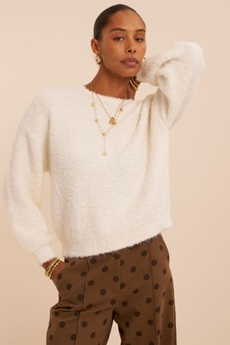 Sweat oversize en bouclette | - My jewellery - Modalova