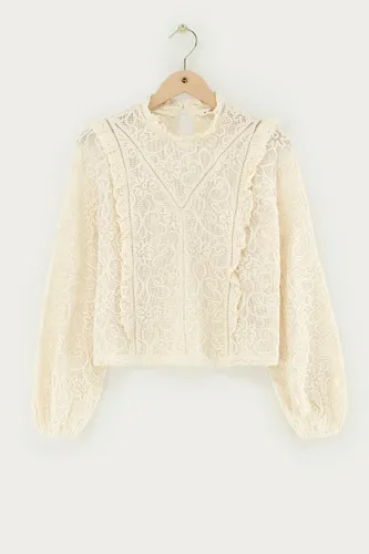 Top brodé à manches larges | - My jewellery - Modalova