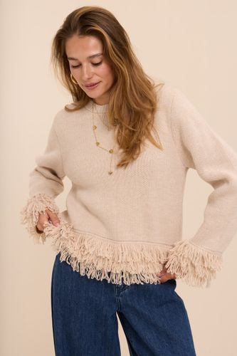 Pull en maille à franges | - My jewellery - Modalova
