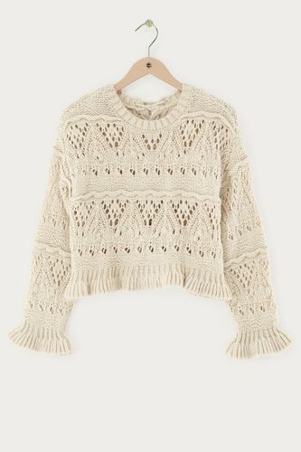 Pull en maille style boho | - My jewellery - Modalova