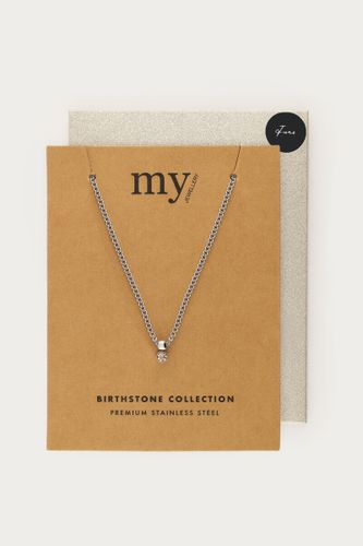 Collier avec pierre de naissance | - My jewellery - Modalova