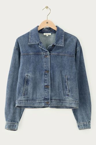 Veste en jean avec franges pailletées | - My jewellery - Modalova
