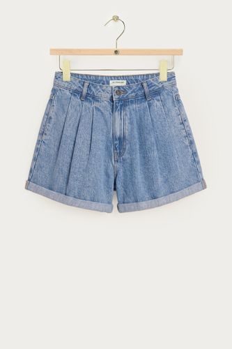 Short en denim plissé | - My jewellery - Modalova