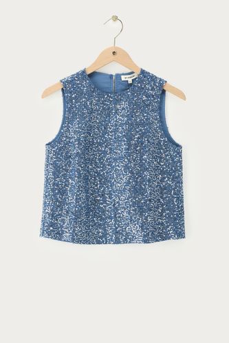 Top en denim à sequins | - My jewellery - Modalova