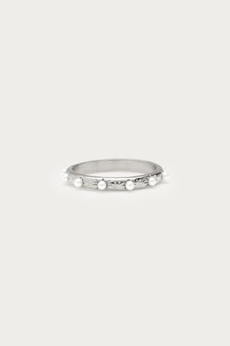Bague Bold perles fantaisie 'martelée' | - My jewellery - Modalova