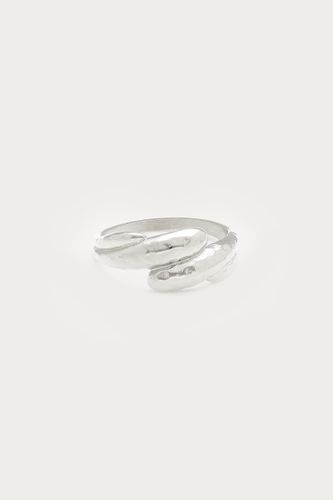 Bague Bold vague 'martelée' | - My jewellery - Modalova