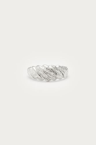 Bague Bold croissant 'martelée' | - My jewellery - Modalova