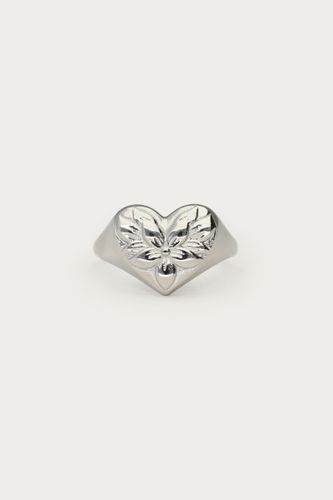 Bague Botanical maxi avec trois cœurs en fleur | - My jewellery - Modalova