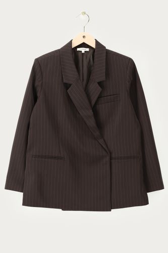 Blazer oversize à fines rayures | - My jewellery - Modalova
