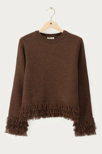 Pull en maille à franges | - My jewellery - Modalova