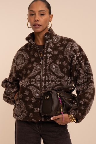 Veste teddy à imprimé paisley | - My jewellery - Modalova