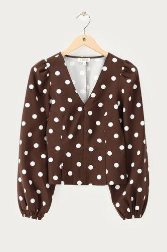Top avec fermeture éclair et pois | - My jewellery - Modalova