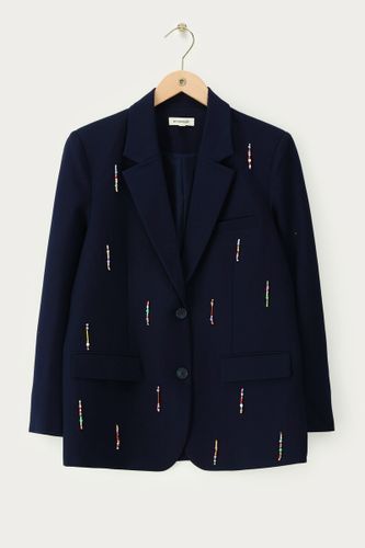 Blazer avec franges en perles multicolores | - My jewellery - Modalova