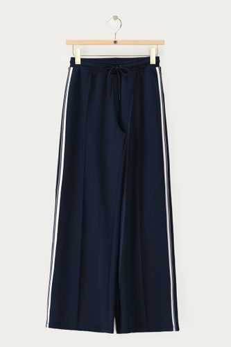 Pantalon de jogging bleu marine avec élastique à bandes latérales | - My jewellery - Modalova