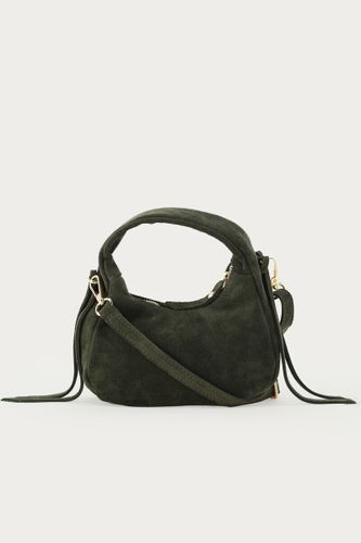 Sac en suède en forme de demi-lune | - My jewellery - Modalova