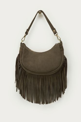 Sac en daim à franges | - My jewellery - Modalova