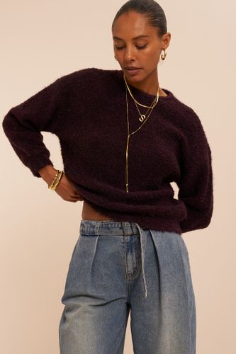 Sweat oversize en bouclette | - My jewellery - Modalova