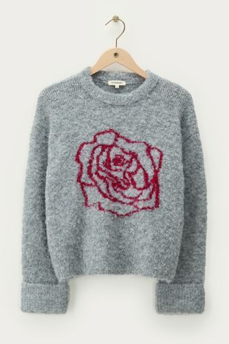 Pull avec motif de roses | - My jewellery - Modalova