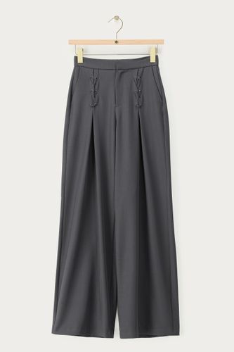 Pantalon avec détails lacés | - My jewellery - Modalova
