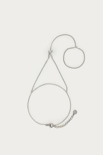 Chaîne de main à initiale avec strass | - My jewellery - Modalova