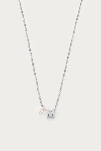 Collier initiale avec perle d'eau douce | - My jewellery - Modalova