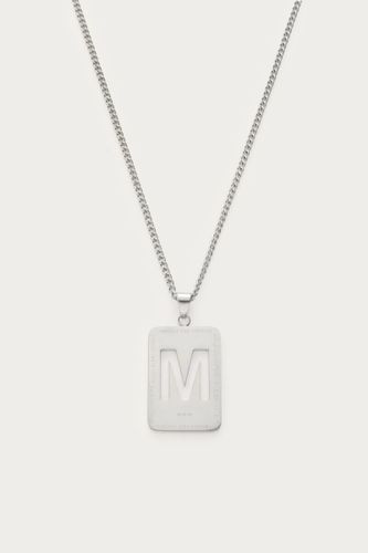 Sautoir avec charm initiale carré | - My jewellery - Modalova