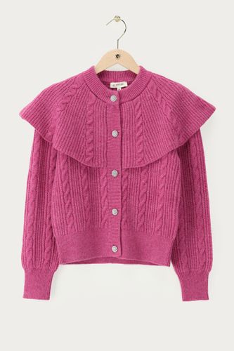 Cardigan avec cape et boutons en strass | - My jewellery - Modalova
