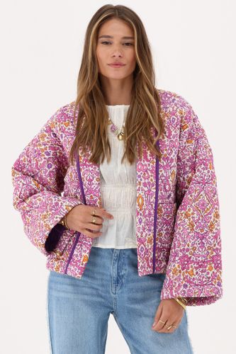Veste kimono à imprimé floral ikat | - My jewellery - Modalova