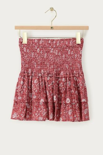Jupe à smocks et imprimé floral | - My jewellery - Modalova